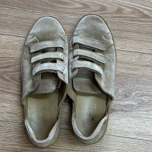 Freda Salvador Tan Suede EDA D'ORSAY SNEAKER